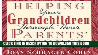 New Book Helping Your Grandchildren Through Their Parents  Divorce