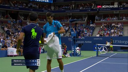 N.Djokovic - J.Janowicz 1R US Open 2016