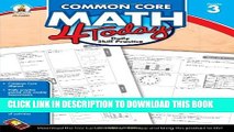 New Book Common Core Math 4 Today, Grade 3: Daily Skill Practice (Common Core 4 Today)