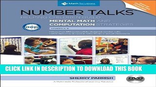 New Book Number Talks: Helping Children Build Mental Math and Computation Strategies, Grades K 5,