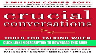 Collection Book Crucial Conversations Tools for Talking When Stakes Are High, Second Edition