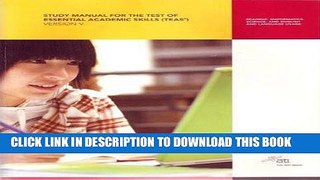 Collection Book Study Manual for the Test of Essential Academic Skills, Version 5: Reading,