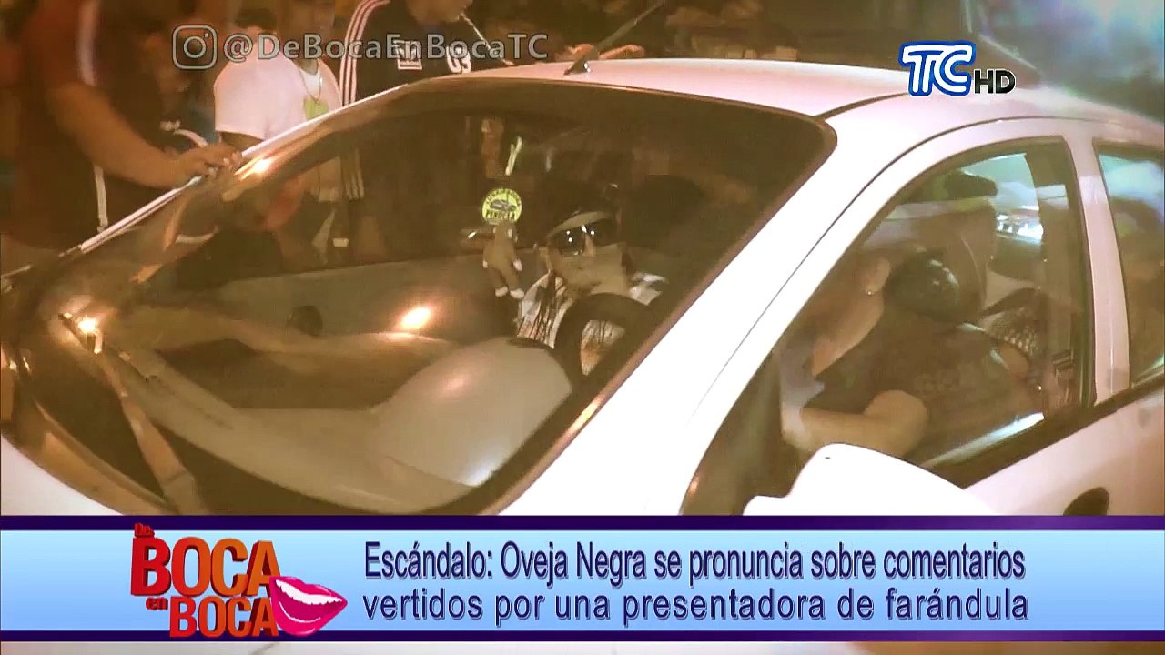 Oveja Negra se pronuncia sobre comentarios vertidos por una presentadora de farándula