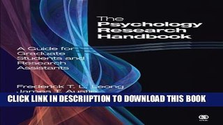 [New] The Psychology Research Handbook: A Guide for Graduate Students and Research Assistants