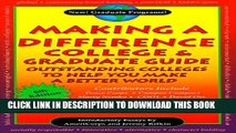 New Book Making a Difference College   Graduate Guide: Outstanding Colleges to Help you