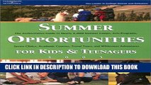 Collection Book Summer Opps for Kids   Teenagers 2003 (Peterson s Summer Programs for Kids