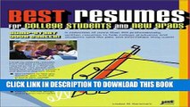 Collection Book Best Resumes for College Students and New Grads: Jump-Start Our Career