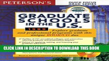 Collection Book Peterson s Graduate Schools in the U.S. 1999