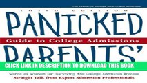 Collection Book Panicked Parents College Adm, Guide to (Panicked Parents  Guide to College