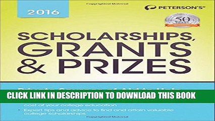 Collection Book Scholarships, Grants   Prizes 2016 (Peterson s Scholarships, Grants   Prizes)