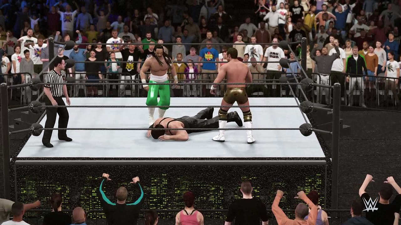 WWE 2K16 kevin nash v billy gunn v sabu