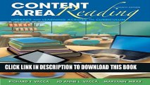 Collection Book Content Area Reading: Literacy and Learning Across the Curriculum (11th Edition)
