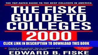 New Book Fiske Guide to Colleges 2000