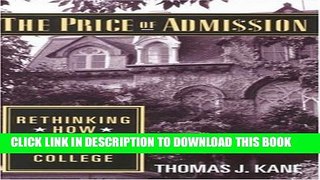 New Book The Price of Admission: Rethinking How Americans Pay for College