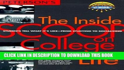 Collection Book Inside Scoop on College Life 1st ed