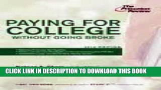 New Book Paying for College Without Going Broke, 2012 Edition (College Admissions Guides) 1st