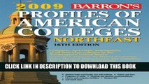 New Book Profiles of American Colleges Northeast (Barron s Profiles of American Colleges: The