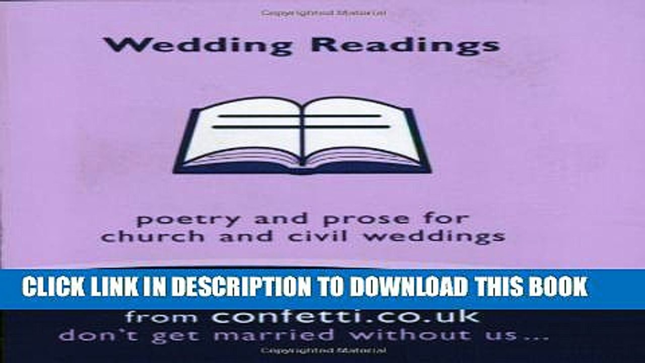 [PDF] Wedding Readings Tpb Popular Colection