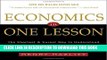 [PDF] Economics in One Lesson: The Shortest and Surest Way to Understand Basic Economics Popular