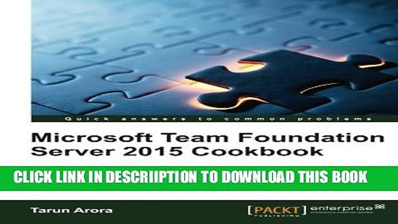 [New] Microsoft Team Foundation Server Cookbook Exclusive Online