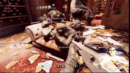 Tom Clancy Rainbow Six- Siege ONLINE GAMEPLAY  quand ton cerveau ce met OFF