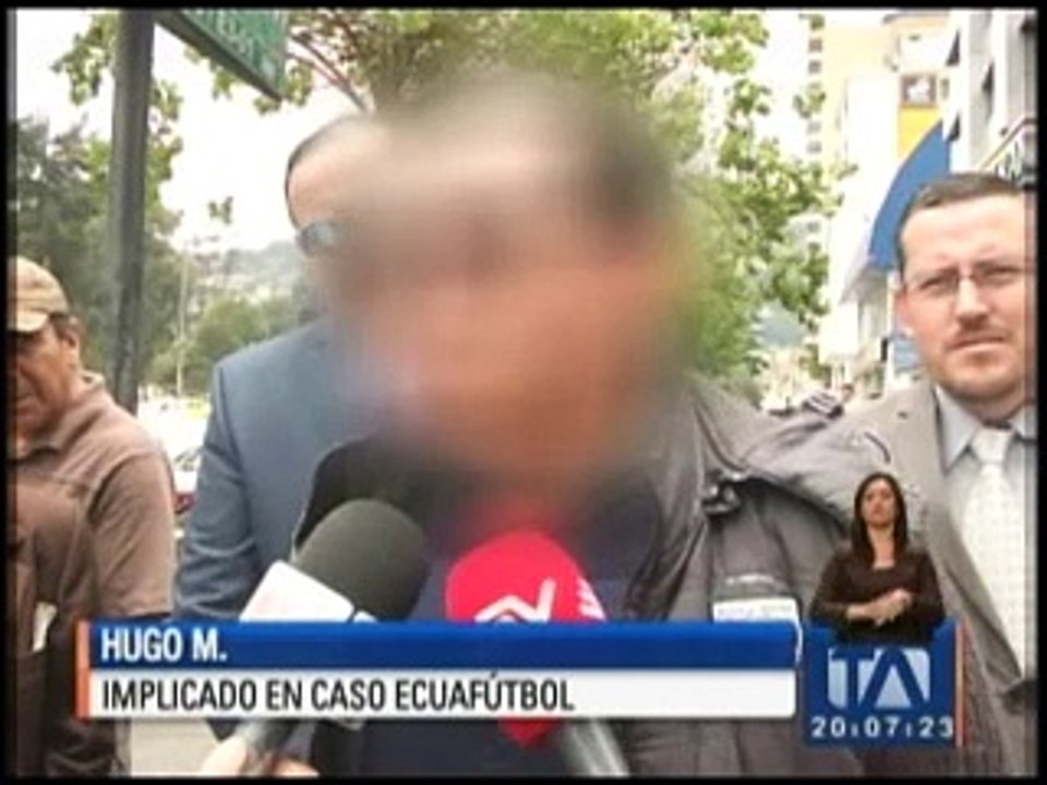 Dos implicados en el caso Ecuafútbol se entregaron a la justicia