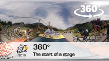 [Video 360°] Le départ / The start - Tour de France 2016
