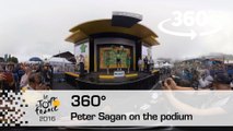 [Video 360°] Peter Sagan sur le podium - Tour de France 2016