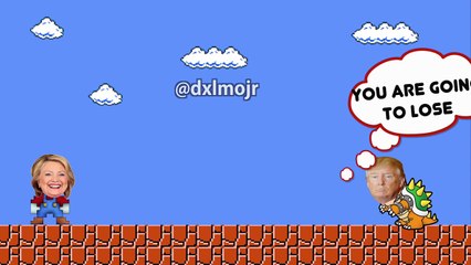 Hillary Clinton VS Donald Trump (Super Mario Edition)