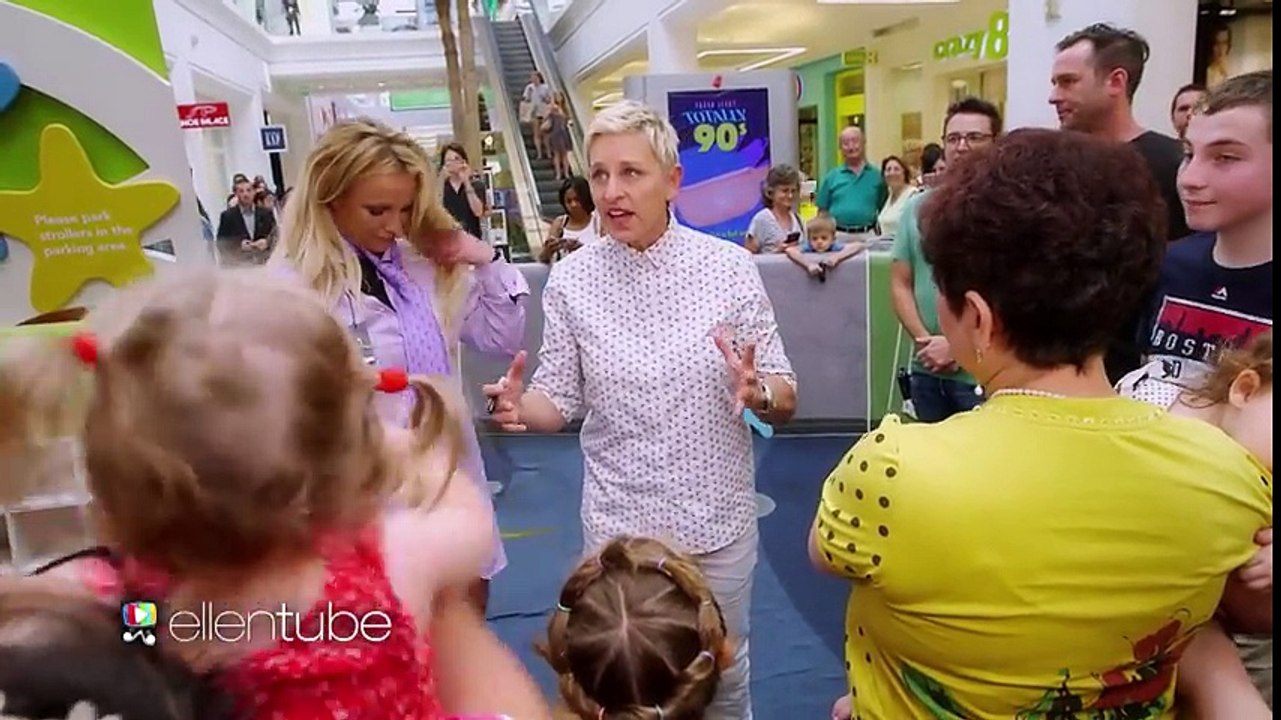 Ellen and Britney Spears' Mall Mischief