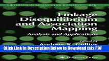 [Read] Linkage Disequilibrium and Association Mapping: Analysis and Applications (Methods in