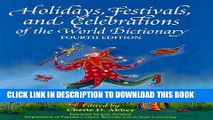 [PDF] Holidays, Festivals, and Celebrations of the World Dictionary Full Online