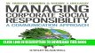 [PDF] Managing Corporate Social Responsibility: A Communication Approach Full Online