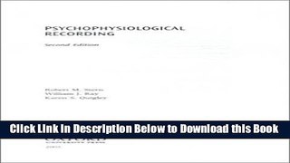 [Best] Psychophysiological Recording Online Books