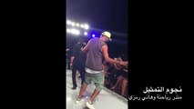 ملكة جمال العرب في حفل سعد المجرد المعلم في مهرجان قرطاج تونس