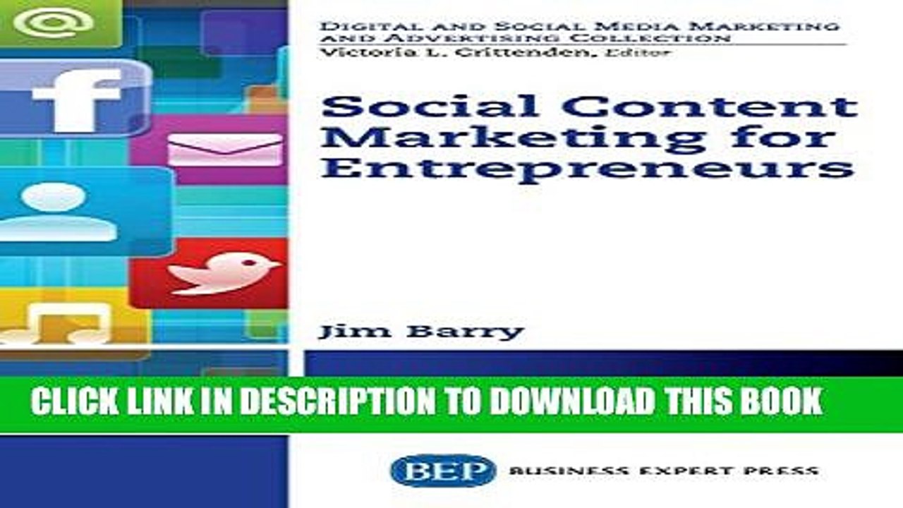 [PDF] Social Content Marketing for Entrepreneurs Popular Colection