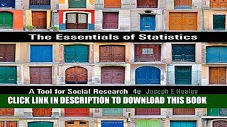 [PDF] The Essentials of Statistics: A Tool for Social Research Full Colection
