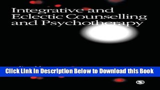 [Best] Integrative and Eclectic Counselling and Psychotherapy Online Books