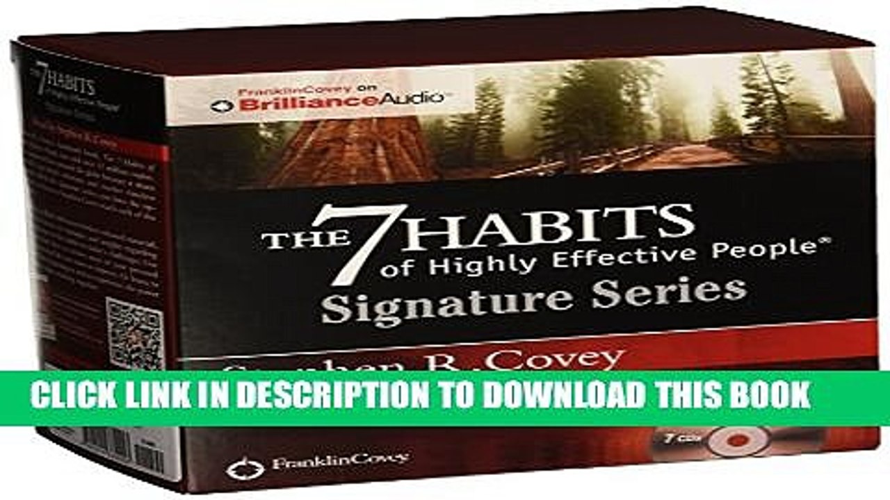 [PDF] The 7 Habits of Highly Effective People - Signature Series: Insights from Stephen R. Covey