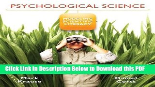 [Read] Psychological Science: Modeling Scientific Literacy (paperback) Free Books