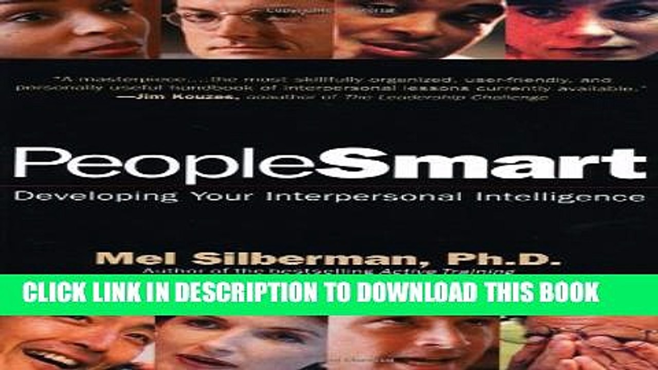 [PDF] PeopleSmart: Developing Your Interpersonal Intelligence Full Online