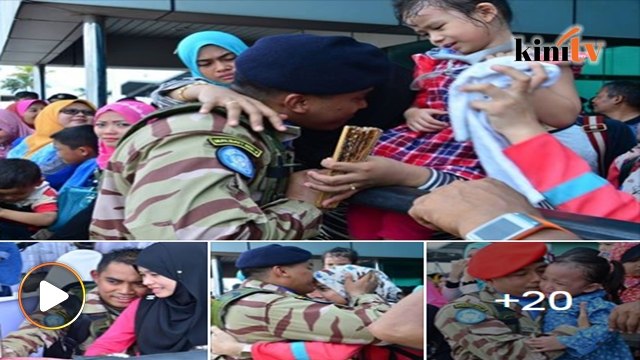 Visual pemergian Tentera Darat ke Lubnan raih perhatian netizen