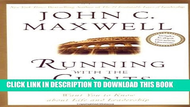 [PDF] Running with the Giants: What the Old Testament Heroes Want You to Know About Life and