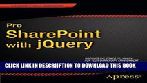 [New] Pro SharePoint with jQuery (Expert s Voice in Microsoft) Exclusive Online