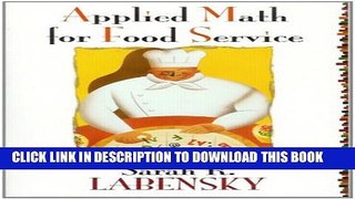 [PDF] Applied Math for Food Service Full Collection