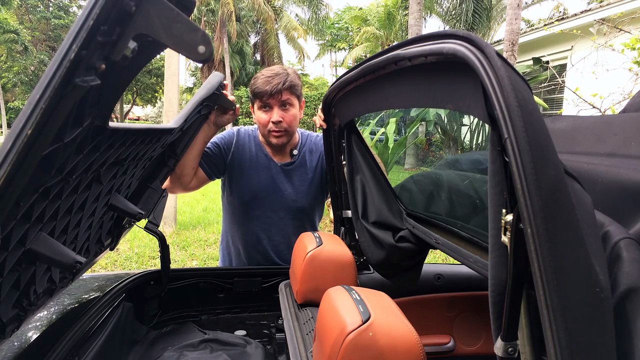 E46 Convertible Compartment Drains: More BMW Plumbing