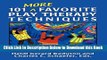 [Download] 101 More Favorite Play Therapy Techniques (Child Therapy (Jason Aronson)) Free Books