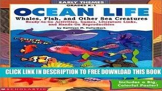 Collection Book Ocean Life: Whales, Fish, and Other Sea Creatures