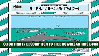 New Book Oceans Thematic Unit