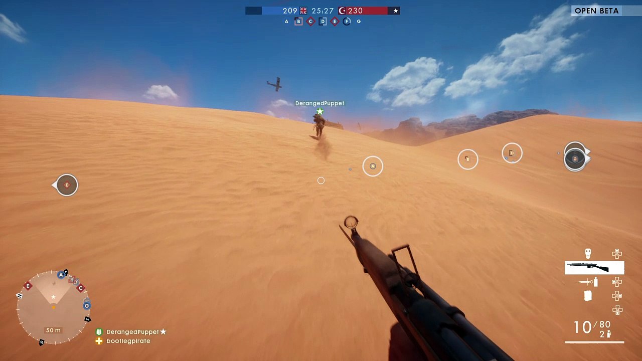 Desert melee